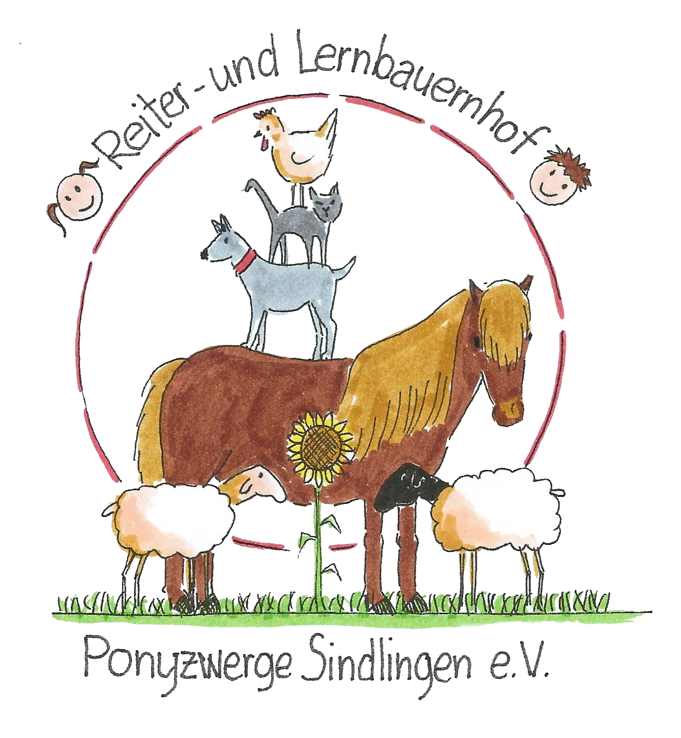 Titelbild von Reiter- und Lernbauernhof Ponyzwerge Sindlingen e.V.